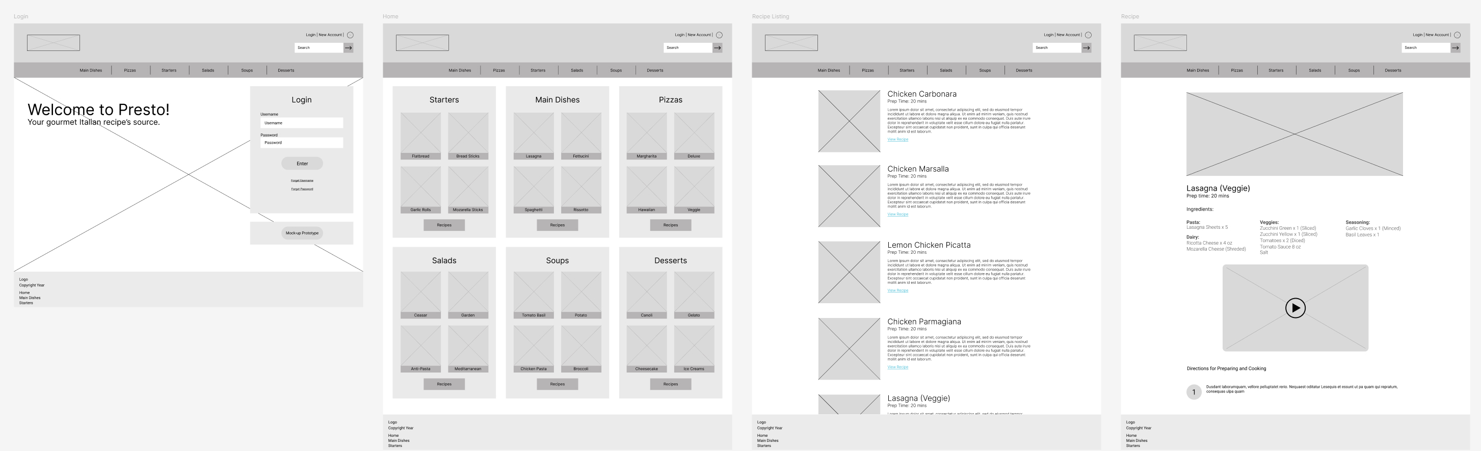 Digital Wireframes Website