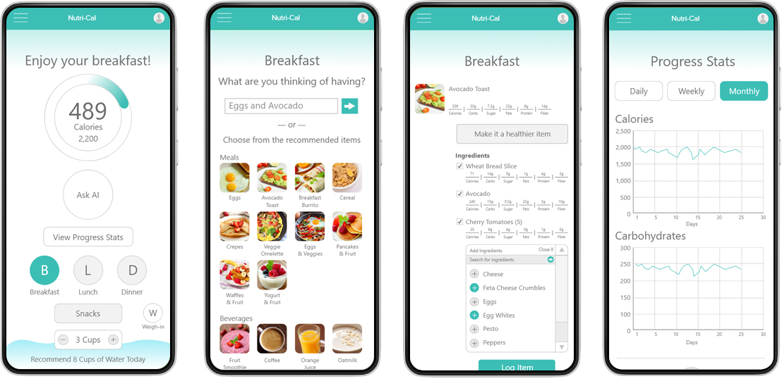 Google Nutrition App Project